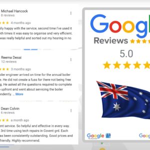 Acquistare le recensioni di Google in Australia