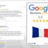 "Buy Google Reviews France" service on Business Reviews 24 website