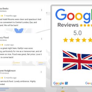 "Comprare recensioni su Google UK - Migliorare la vostra reputazione online oggi".